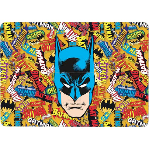 DC Comics Batman Mask Vintage Pattern Surface Laptop Studio Skin